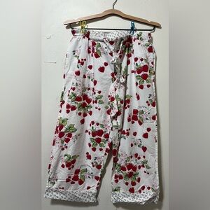 Nick & Nora Strawberry Pajama Pants